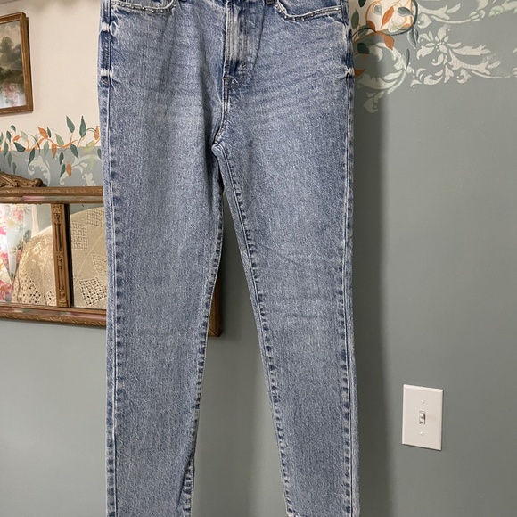Kenzie size 4, high waisted jeans, with crystal studs around the waist. - Picture 5 of 5